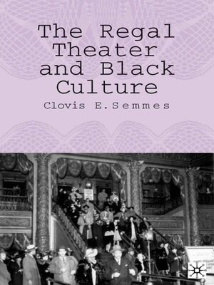 cover image of The Regal Theater and Black Culture